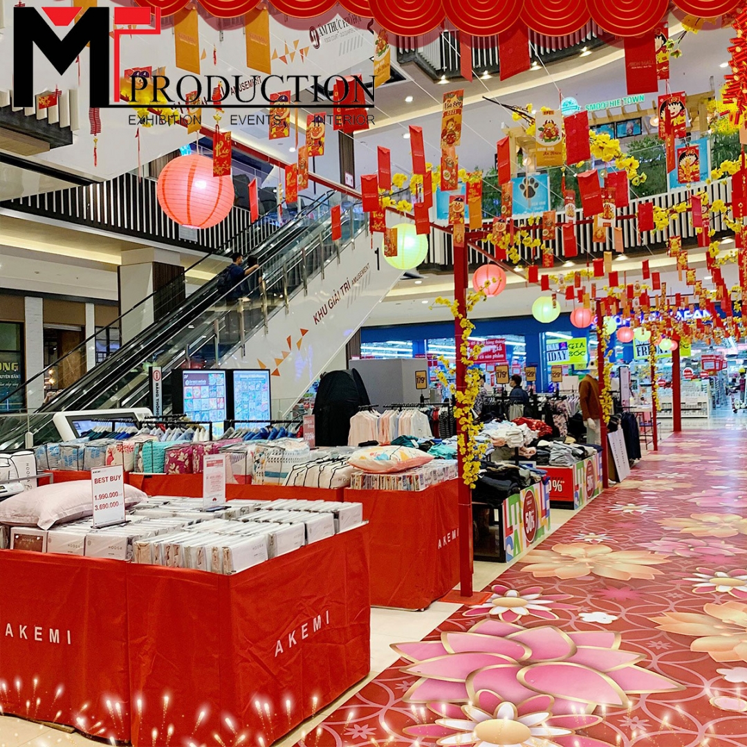 Trang Trí Tết Tại Aeon Mall Bình Tân | Thi công sự kiện siêu thị