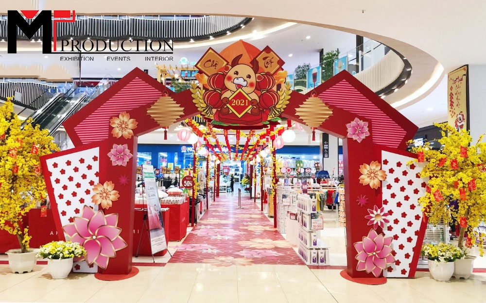New Year Decoration At Aeon Mall Binh Tan - MT-PRODUCTION