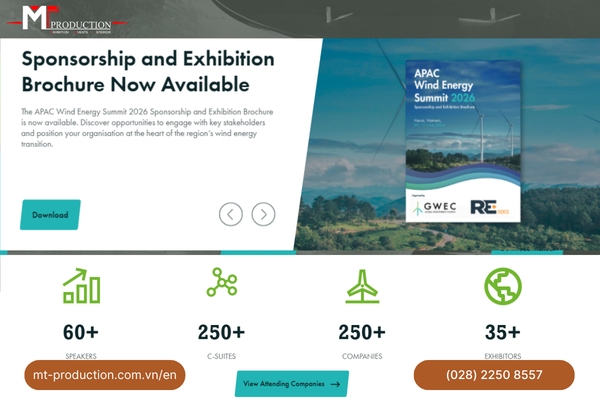 APAC Wind Energy Summit 2026: The Leading Regional Wind Energy Event in Hanoi