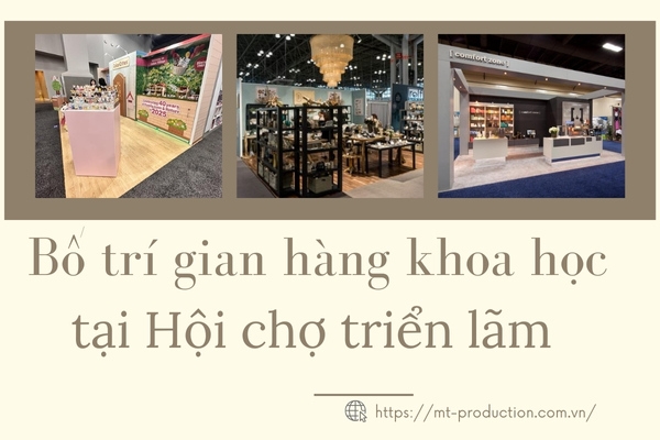How to arrange a scientific booth at the Exhibition Viet Nam