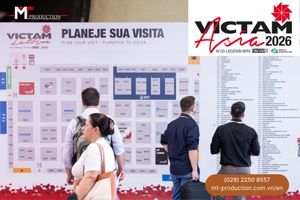 Chinh Phục BITEC Bangkok 2026 Với Gian Hàng Thức Ăn & Sức Khỏe Động Vật Siêu Ấn Tượng Tại VICTAM Asia