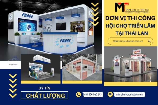 Chọn đúng đơn vị thi công hội chợ triển lãm tại Thái Lan