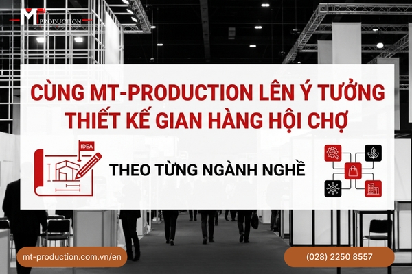 Collaborate with MT-PRODUCTION to brainstorm and design exhibition booths tailored to your specific industry.