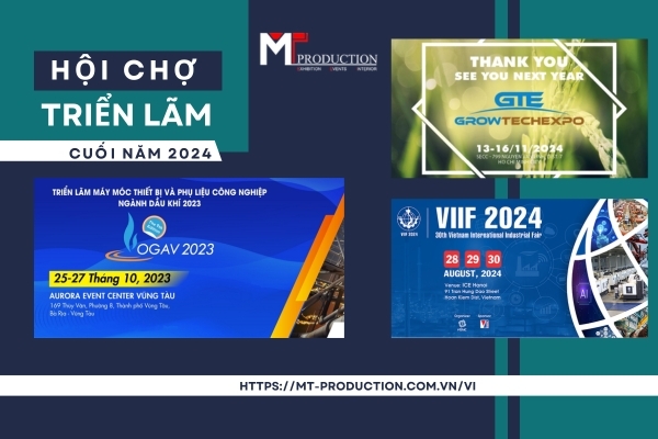 Danh Sách Hội Chợ Triển Lãm 3 Tháng Cuối Năm 2024