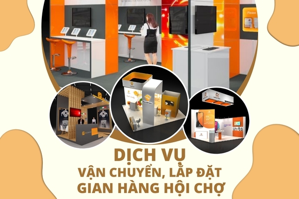 Dịch Vụ Vận Chuyển, Lắp Đặt Gian Hàng Hội Chợ Chuyên Nghiệp