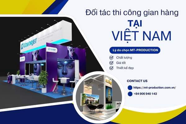 Your Trusted Partner in Vietnam - Construction of Vinamac Expo 2024 Booth