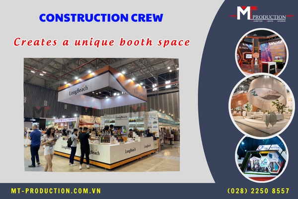 The MT-PRODUCTION Construction Crew Creates A Unique Booth Space