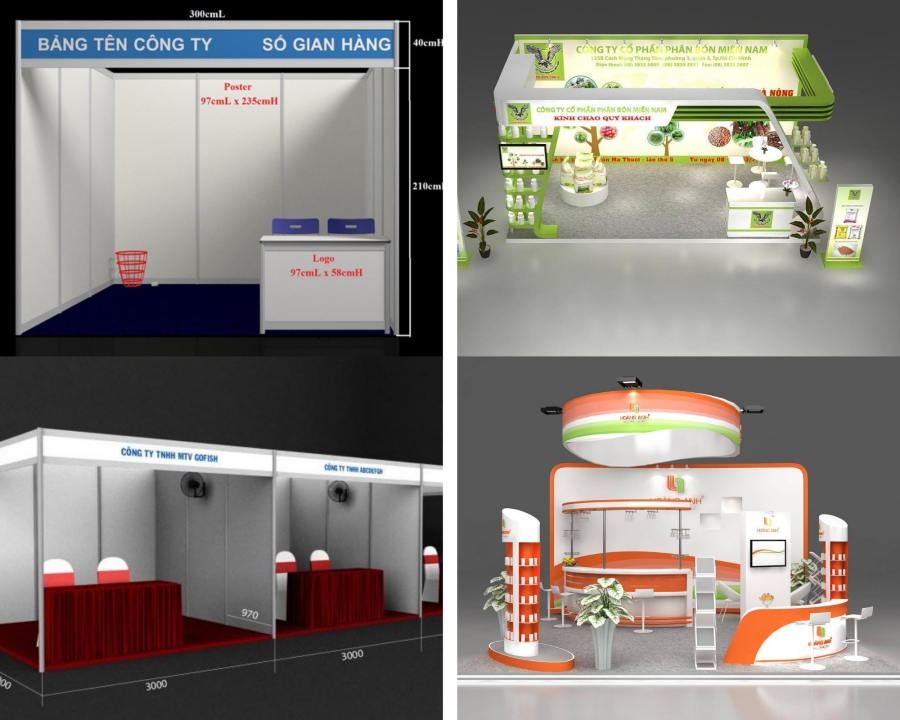 Most Popular Exhibition Booth Size For Business 