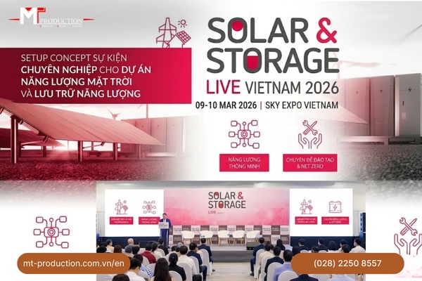 MT-PRODUCTION Setup Concept: Professional Event Planning for Solar Energy and Energy Storage Projects