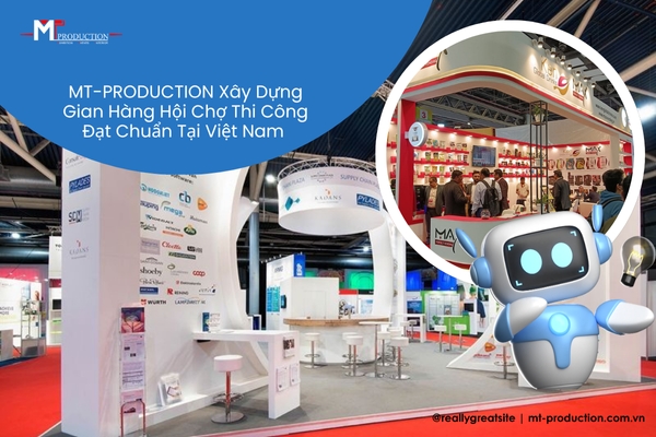 MT-PRODUCTION Builds Fair Booths with Standard Construction in Vietnam