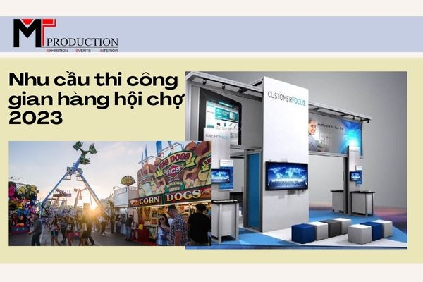 Demand for construction of fair booth at exhibition Viet Nam 2023