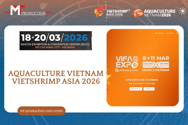 Professional Booth Construction for the Vietnam Seafood Fair - Engshrimp Asia 2026