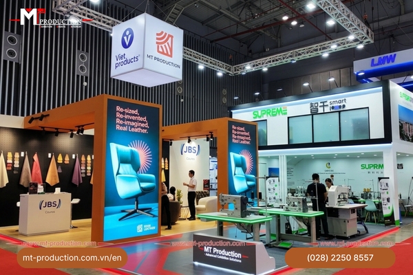 Impressive exhibition booth design elevates international brand image