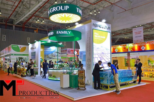 Exhibition booth design self-built impressive and effective