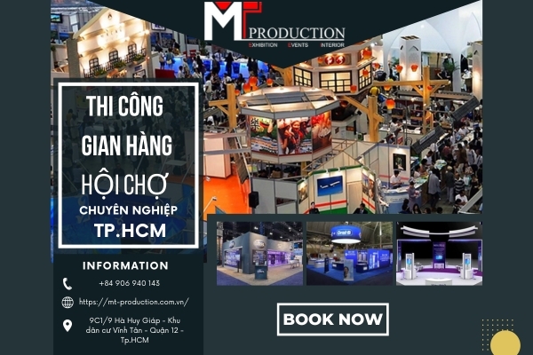 Design and construction of professional exhibition design in HCM