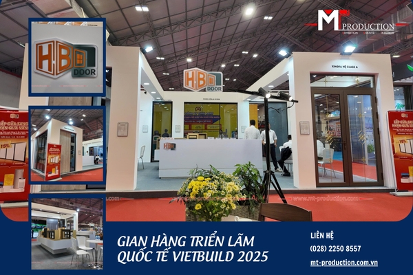 Thiết Kế Và Thi Công Gian Hàng Triển Lãm Quốc Tế VietBuild 2025