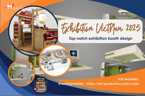 Exhibition viet nam 2025: Top-notch exhibition booth design