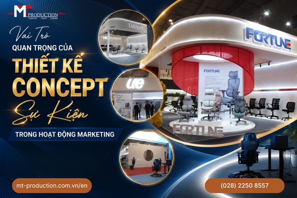 Vai Trò Quan Trọng Của Thiết Kế Concept Sự Kiện Trong Hoạt Động Marketing