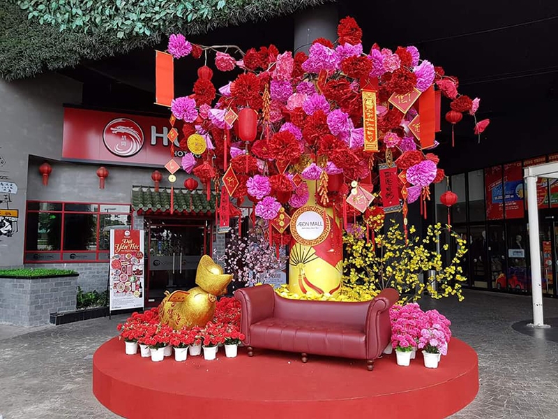 Tết Aeon mall Bình Tân