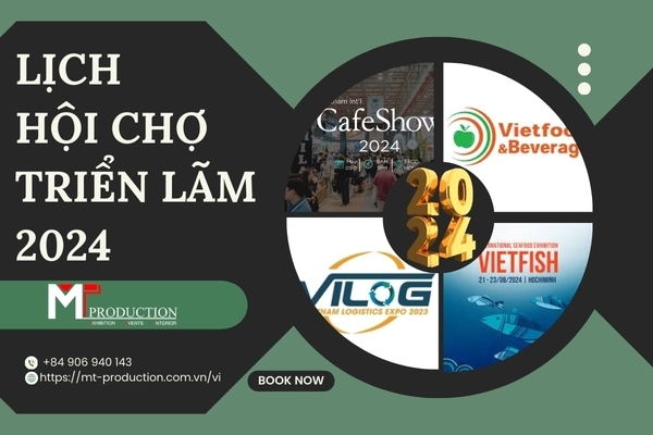 Lịch Hội chợ triển lãm TP.HCM giữa năm 2024